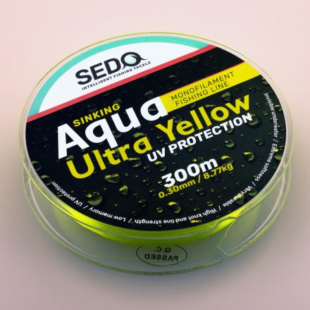 Sedo Aqua Ultra Yellow 300m Monofil horgászzsinór 0.28mm