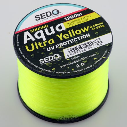 Sedo Aqua Ultra Yellow 1200m Monofil horgászzsinór 0.28mm