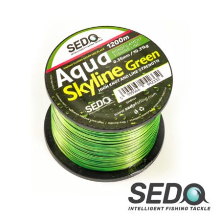 Sedo Aqua Ultra Skyline Green 1200m Monofil horgászzsinór 0.28mm