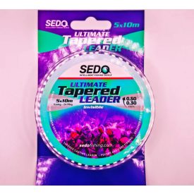   Sedo Ultimate Tapered Leader 5x10m 0,30mm-0,50mm felvastagodó előtét zsinór