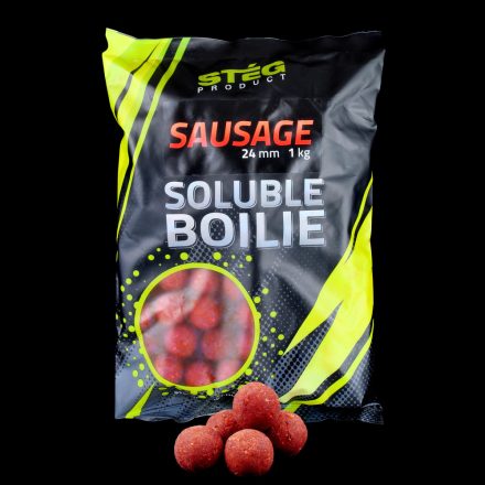 Stég Product Soluble Boilie 24mm Sausages 1kg