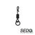 Sedo Quick Lock Swivel with Ring gyorskapocs karikával