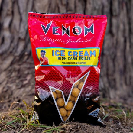 Venom High Carb Boilie 20mm Ice Cream 900g