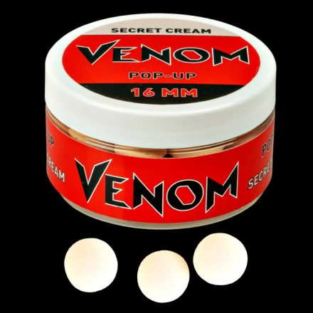 Venom Pop Up Boilie 16mm Secret Cream 45g