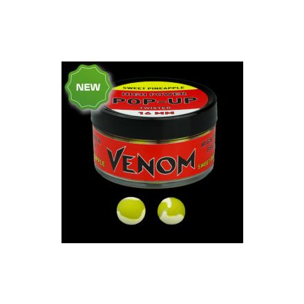 Venom High Power Pop Up Boilie 16mm Sweet Pineapple 45g